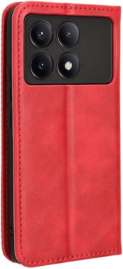 Retro Buchen Sie Rot (Xiaomi Poco F6 Pro 5G)