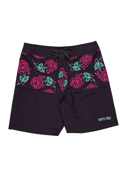 Men's Swimwear Shorts Black with Patterns