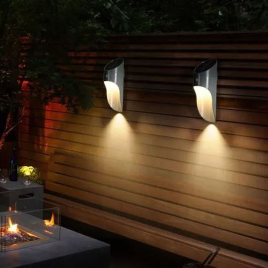 Wandmontierte Außenleuchte LED IP65 mit Kaltweiß Licht 23.5x9.1x8.6εκ.