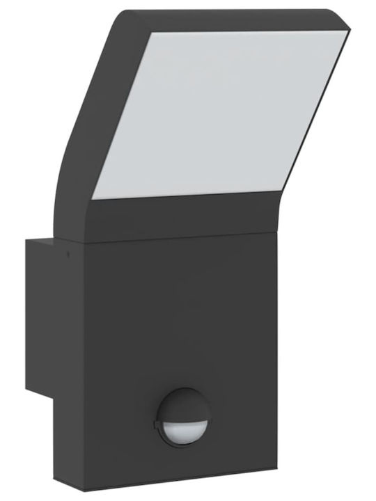 vidaXL Wall-Mounted Outdoor Light LED IP54 9W with Warm White Light 10x15x22εκ.