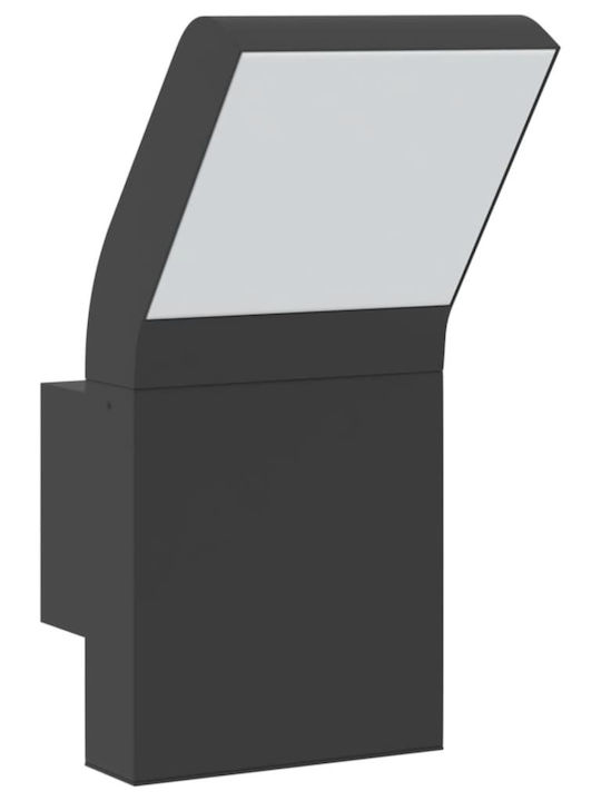 vidaXL Wall-Mounted Outdoor Light LED IP54 9W with Warm White Light 10x15x22εκ.