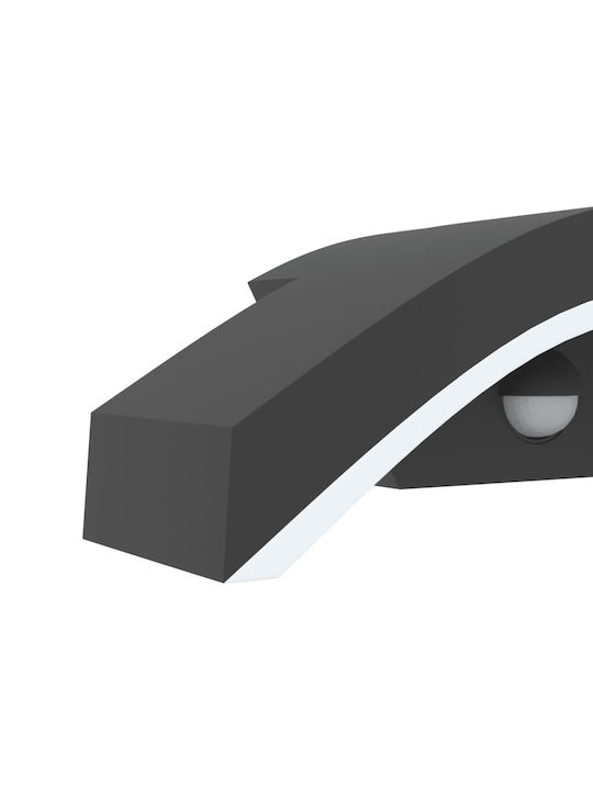 vidaXL Wall-Mounted Outdoor Light LED IP54 9W with Warm White Light 27.5x7x10εκ.