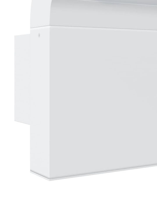 vidaXL Επιτοίχιο Εξωτερικό Φωτιστικό LED IP54 9W με Θερμό Λευκό Φως 10x15x22εκ.