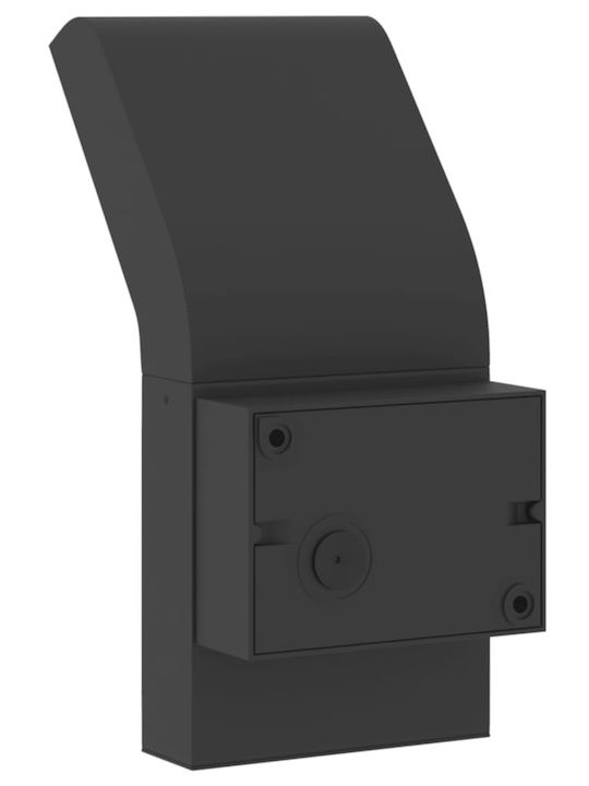 vidaXL Wall-Mounted Outdoor Light LED IP54 9W with Warm White Light 10x15x22εκ.