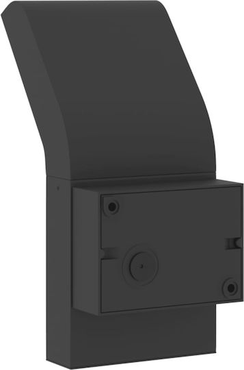 vidaXL Lumină de exterior montată pe perete LED IP54 9W cu Alb Cald Lumină 10x15x22εκ.