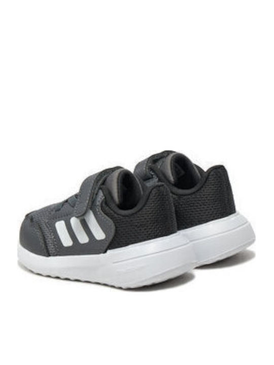 Tensaur Tensaur Run 3.0 Kids Sports Shoes Running with Hoop & Loop Closure Grey Four / Cloud White / Core Black