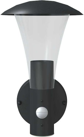 vidaXL Lumină de exterior montată pe perete E27 IP44 17.5x17.5x28εκ.