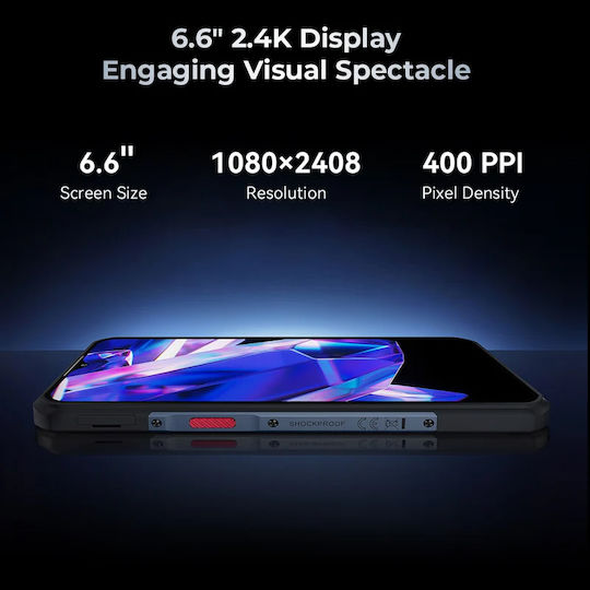 Oukitel WP35 5G Dual SIM (8GB/256GB) Resistant Smartphone Grey