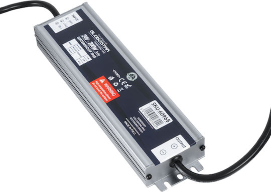GloboStar Ρυθμιζόμενο Dimmable Τροφοδοτικό LED Στεγανό IP68 Ισχύος 200W με Τάση Εξόδου 24V