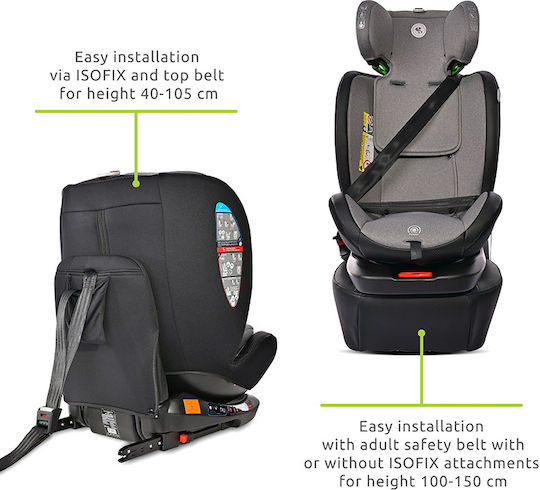 Lorelli Ares Baby Car Seat i-Size with Isofix Green