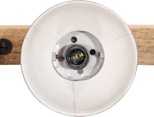 vidaXL Lamp Wall with Socket E27 Bronze 90x25cm