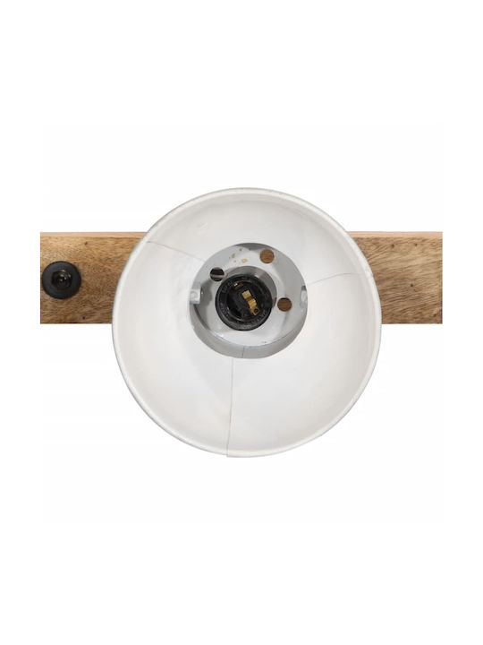 vidaXL Lamp Wall with Socket E27 Bronze 90x25cm
