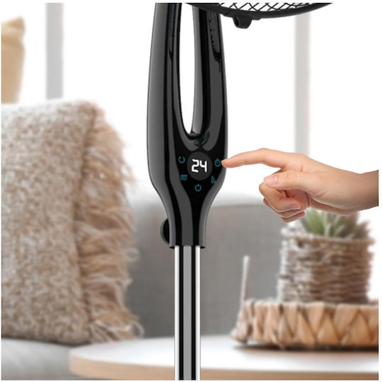 Cecotec EnergySilence 560 Max Smart Pedestal Fan 45W 40cm Diameter with Remote Control Blue