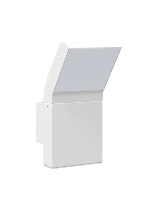 vidaXL Wandmontiertes Außenlicht LED IP54 9W Mit Warmweißem Licht 10x15x22cm
