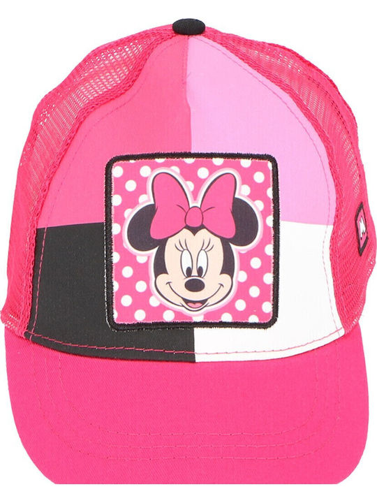 Disney Παιδικό Καπέλο Jockey Minnie Mouse Φούξια