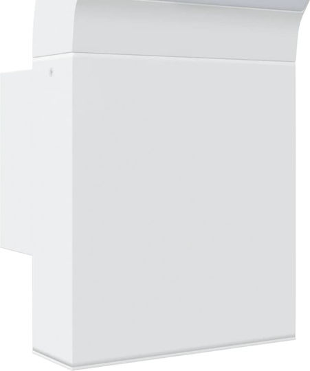 vidaXL Wandmontiertes Außenlicht LED IP54 9W Mit Warmweißem Licht 10x15x22cm