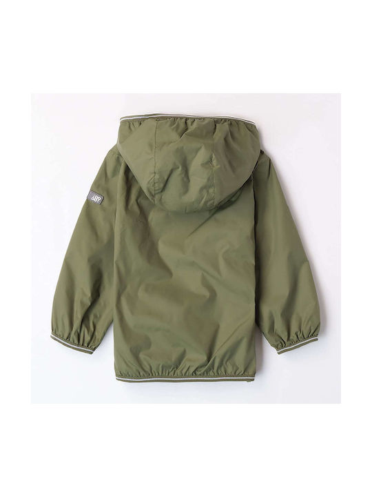 iDO Kids Casual Jacket Windproof Green