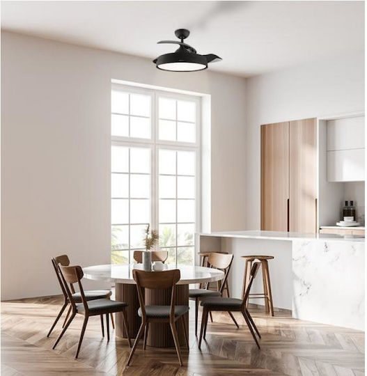 Cecotec EnergySilence Aero 4280 Invisible Ceiling Fan 106cm with Light Black