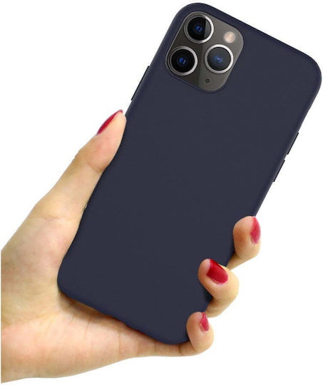 Back Cover Silicon Albastru (Huawei Nova 8i)