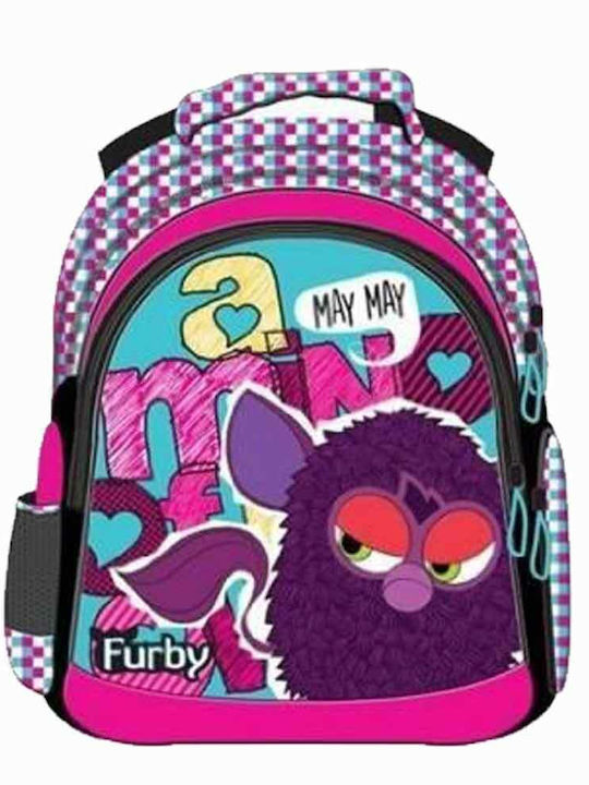 Gim Furby Σχολική Τσάντα Πλάτης Δημοτικού Πολύχρωμη 20lt