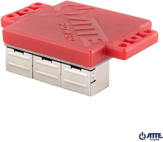 Atte Power Schalter für CCTV-Systeme Silver xPoE-3-11