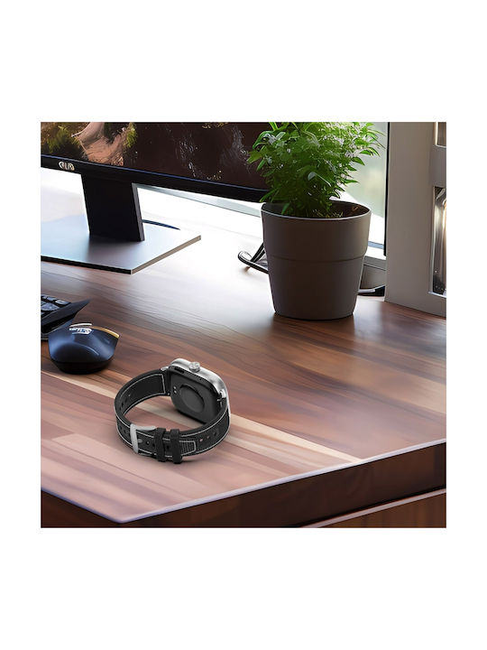 Каишка Текстил Сив (Xiaomi Mi Band 8 Pro / Redmi Watch 4 / Xiaomi Smart Band 9 Pro)