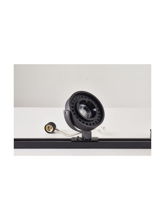 Home Lighting Metallic Recessed Spot Black 1pcs
