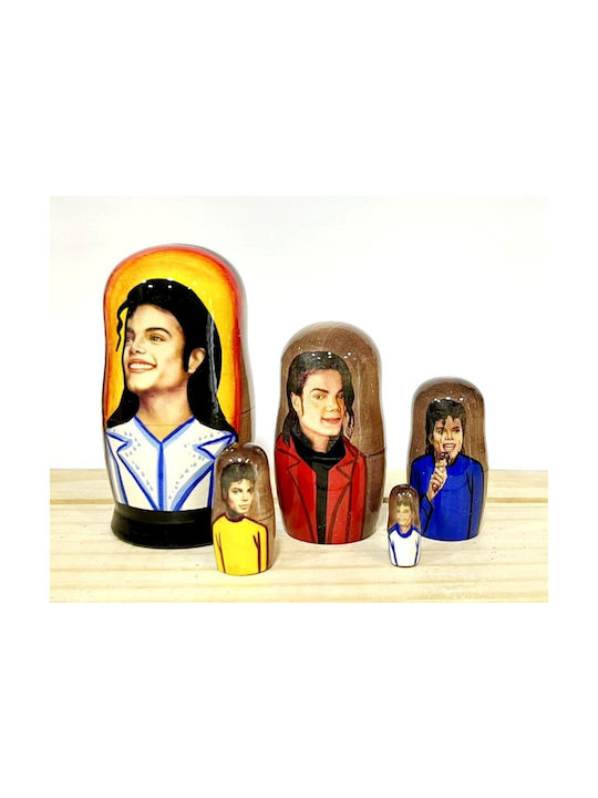 Декоративна миниатюра Дърво Michael Jackson 10см 5бр