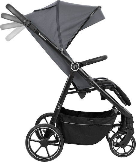 Kikka Boo Lucy Baby Stroller Suitable for Newborn Gray 10kg