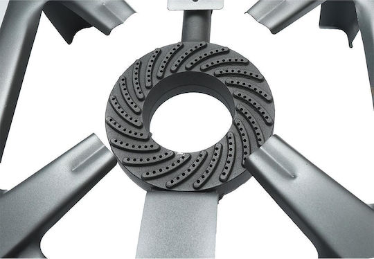 Gas Burner Cooking Cast Iron 40x40x10.6 Cm