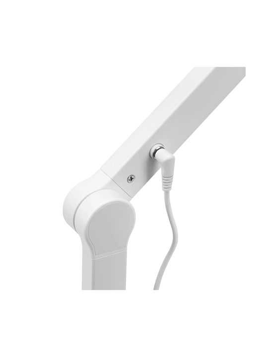 Activeshop Χρώματος LED Φωτιστικό Γραφείου σε Λευκό Χρώμα