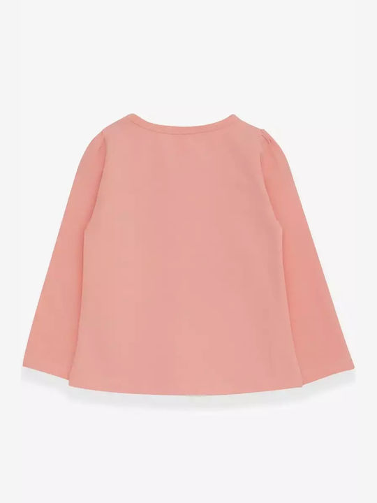 Trendy Shop Kids Blouse Long Sleeve Pink