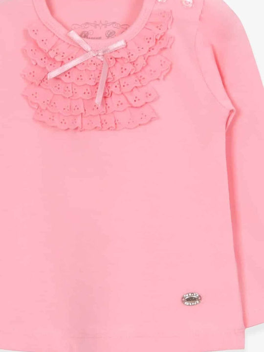 Trendy Shop Kids Blouse Long Sleeve Pink