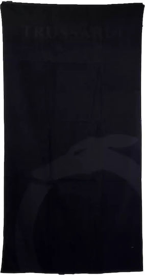 Trussardi Jeans Cotton Black 190x88cm
