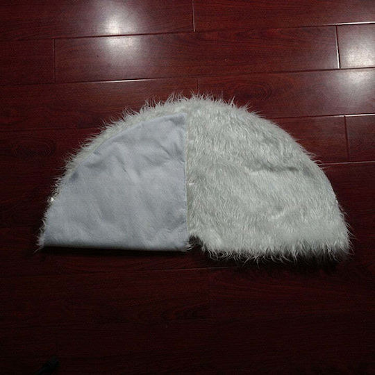 cu textură de blană Ø90cm.