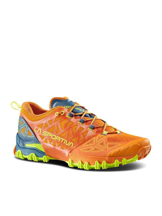 La Sportiva Bushido Ii Ανδρικά Αθλητικά Παπούτσια Trail Running Hawaiian Sun / Lime Punch