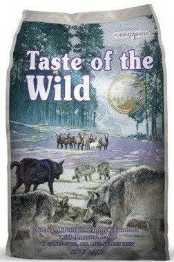 Taste Of The Wild 2kg Dry Food for Dogs Grain-Free & Gluten-Free with Lamb and Meat