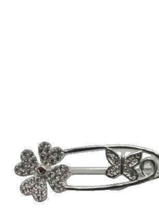 Silber Brosche