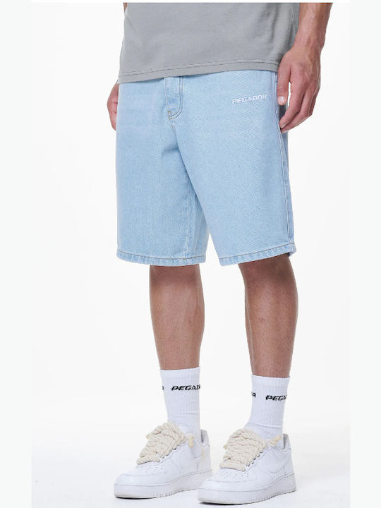 Pegador Men's Shorts Jeans Light Blue