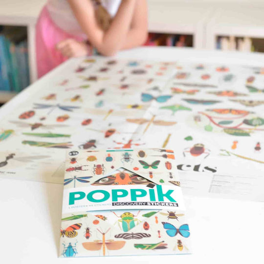 Poppik Großes Poster 44 Aufkleber - Insekten