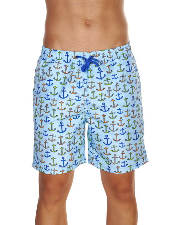 Comfort Men's Swimwear Bermuda Ciel