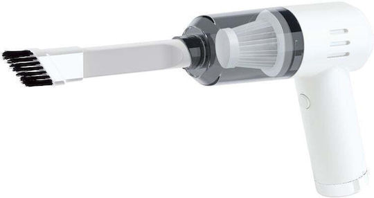 Aspirator De Mână Pentru Mașini Cu Cablu Bricheta 12V 120W Alb