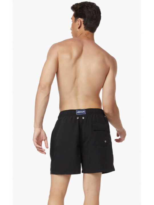 Minerva Men's Swimwear Bermuda Black