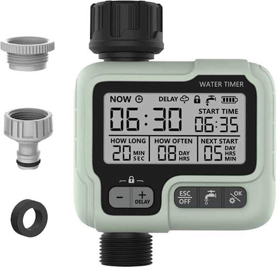 Irrigation Programmer Faucet Battery with Electrovane 1 Output