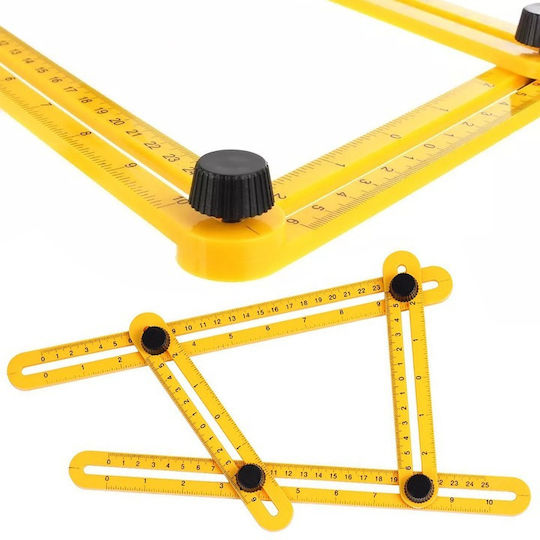 Winkelmesser Hufschmiede Metallisch Länge 25cm