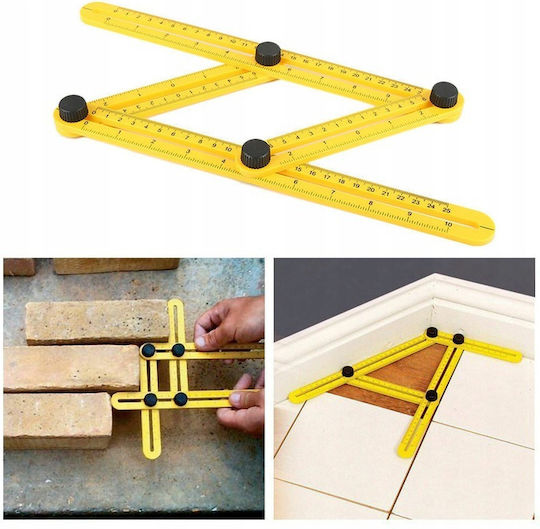 Winkelmesser Hufschmiede Metallisch Länge 25cm