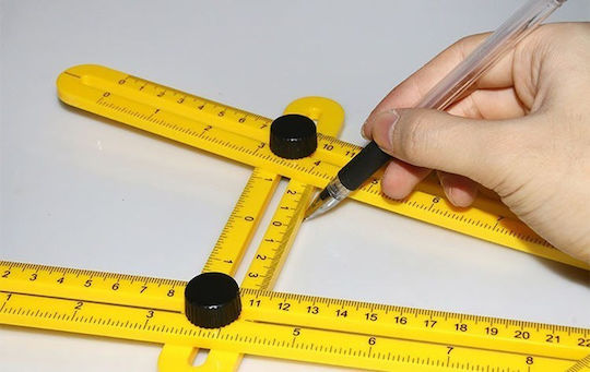 Winkelmesser Hufschmiede Metallisch Länge 25cm