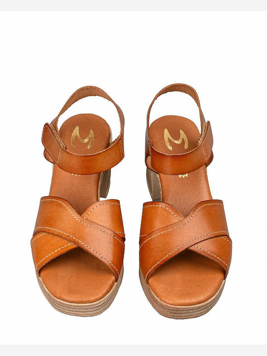 Leather Sandals Brown