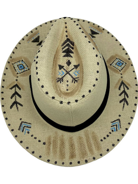 LiebeQueen Frauen Stoffartig Hut Beige