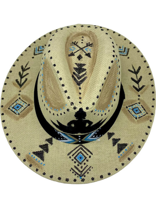 LiebeQueen Frauen Stoffartig Hut Beige